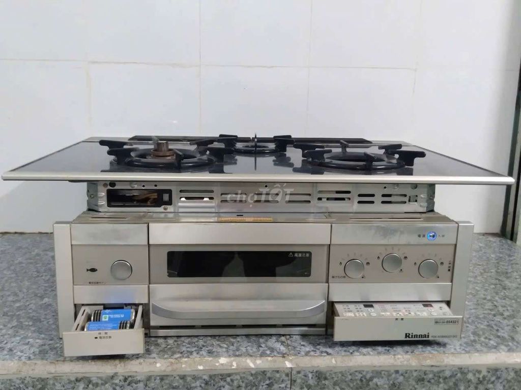 Bếp ga âm Rinnai mặt kính 75cm. Mua bán Bếp, lò, đồ điện nhà bếp tại Quận 7 Tp Hồ Chí Minh được đăng bởi TÙNG hình 1