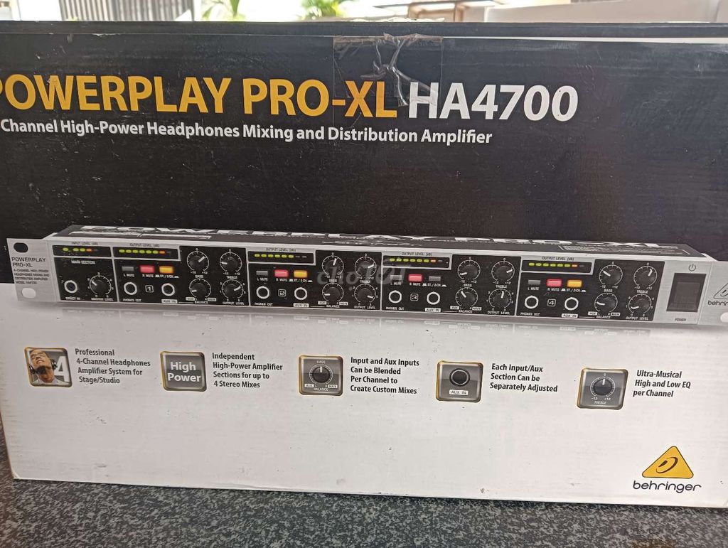 POWERPLAY PRO-XL HA4700. Mua bán Tivi, Âm thanh tại Quận Hoàn Kiếm Hà Nội được đăng bởi Lực hình 1