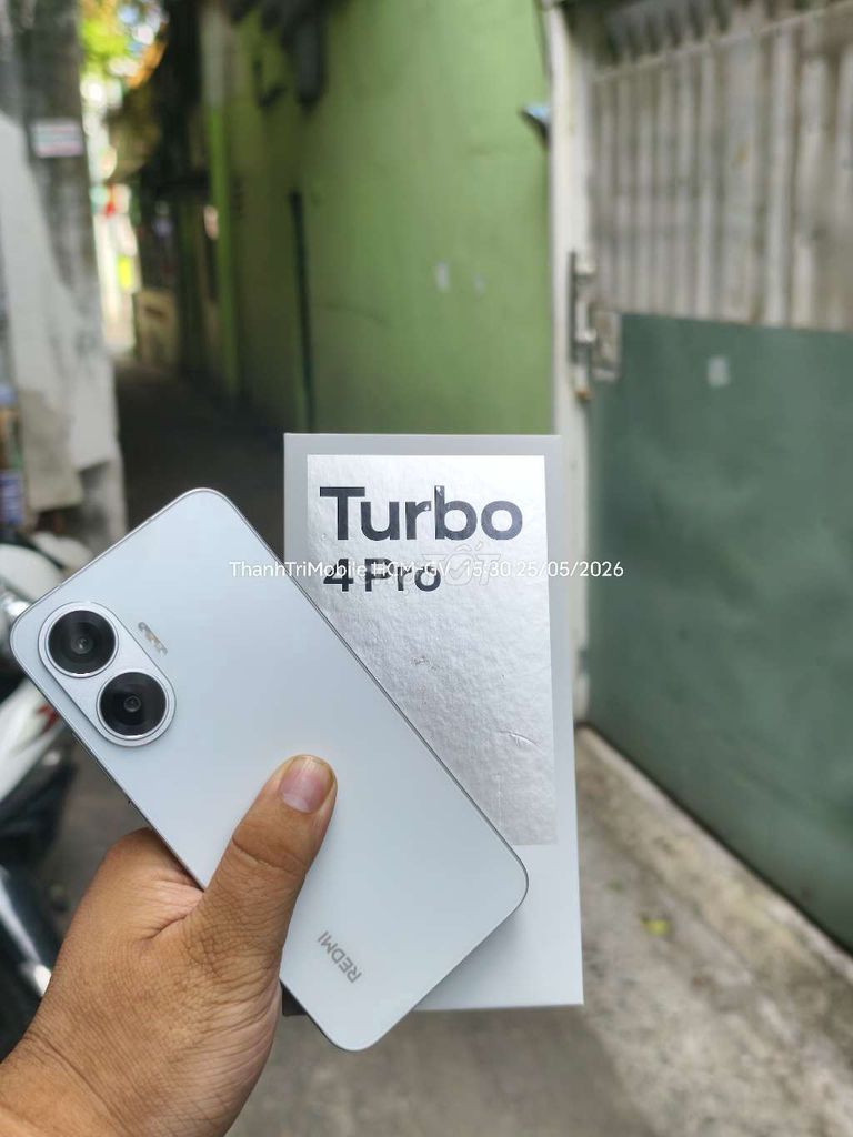 Xiaomi Redmi Turbo 4 Pro 16/256GB Trắng fullbox. Mua bán Điện thoại tại Quận Gò Vấp Tp Hồ Chí Minh được đăng bởi Thanh Tri hình 1