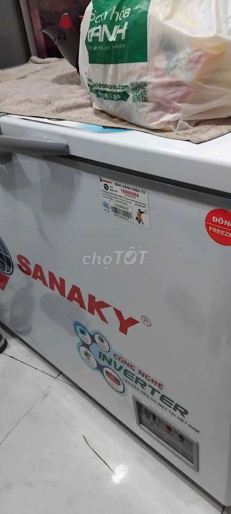 Tủ đông Sanaky VH-2899W3 Inverter 2 ngăn 99%. Mua bán Tủ lạnh tại Quận 10 Tp Hồ Chí Minh được đăng bởi Hươngpham hình 1
