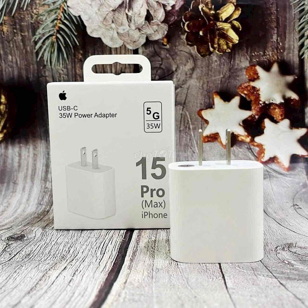 Củ sạc Apple USB-C 35W Trắng- Chính Hãng. Mua bán Phụ kiện (Màn hình, Chuột...) tại Huyện Trần Đề Sóc Trăng được đăng bởi Lê Lâm Ngọc Yến hình 1