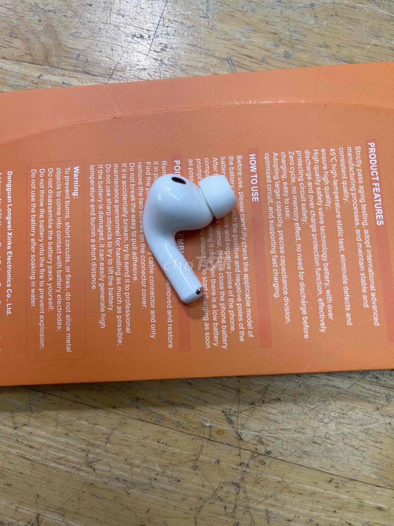 Tai lẻ trái Apple AirPods Pro 3 chính hãng. Mua bán Tivi, Âm thanh tại Quận Bình Thạnh Tp Hồ Chí Minh được đăng bởi Đông Mobile hình 1
