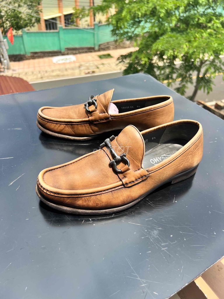Giày da Salvatore Nam Da bò Ý - size 43. Mua bán Giày dép tại Quận Thốt Nốt Cần Thơ được đăng bởi Giày Si chính hãng nhập Thái trực tiếp  hình 1