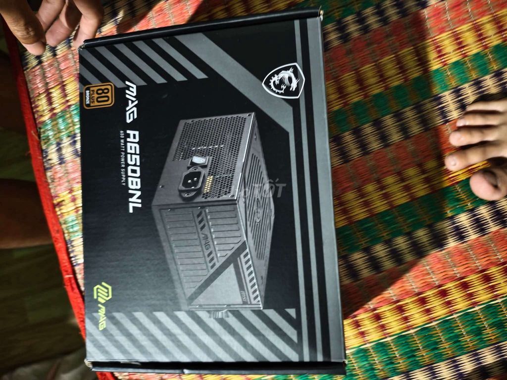 Nguồn máy tính MSI MAG A650BNL. Mua bán Linh kiện (RAM, Card...) tại Huyện Cao Lãnh Đồng Tháp được đăng bởi Nguyễn Hoàng  hình 1
