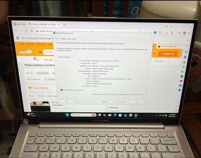 E pass Asus vivobook (8gb-256gb- i5 -13inc), đẹp. Mua bán Laptop tại Quận Tây Hồ Hà Nội được đăng bởi Nguyễn Anh Quân