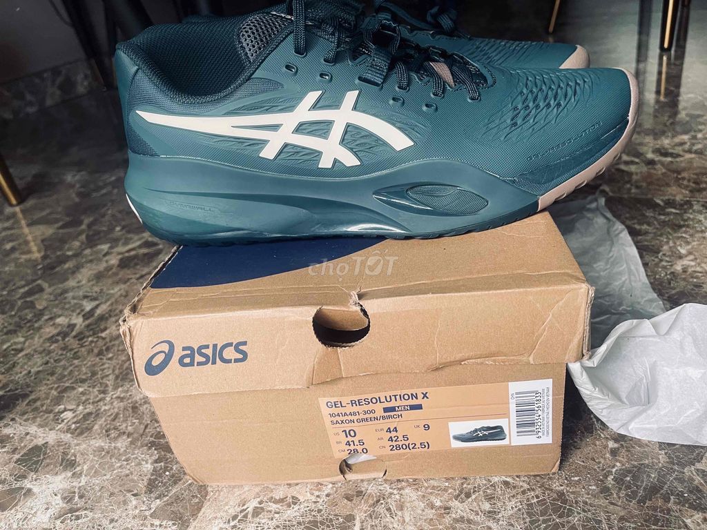 🏏Giày Asics Gel-Resolution X ‘Green’ 1041A481-300. Mua bán Giày dép tại Quận 10 Tp Hồ Chí Minh được đăng bởi Hanashop hình 1