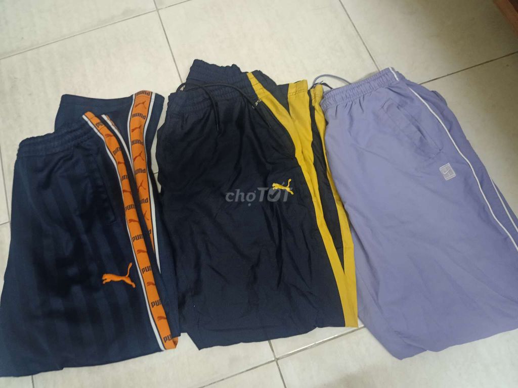 QSet 3 Quần dài thể thao Puma nam Dù size M L. Mua bán Quần áo tại Quận Gò Vấp Tp Hồ Chí Minh được đăng bởi KHO ĐỒ HIỆU 2HAND  hình 1