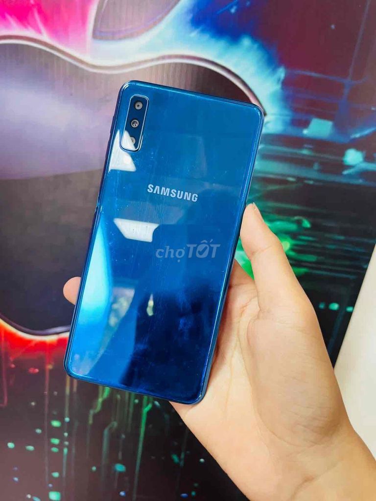Samsung A7 128GB Màn hình AMOLED siêu đẹp. Mua bán Điện thoại tại Thành phố Biên Hòa Đồng Nai được đăng bởi Thang Tran hình 1