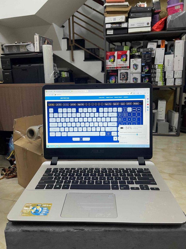 Asus i3-7020U 8GB/128GB Bạc zin đẹp. Mua bán Laptop tại Quận Bình Tân Tp Hồ Chí Minh được đăng bởi Mr Hoàn hình 1