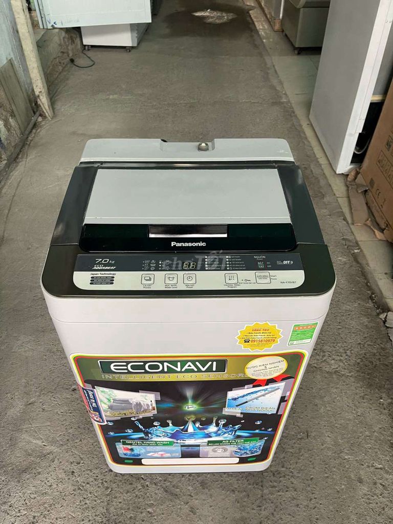 Thanh lý máy giặt Panasonic 7kg có BH. Mua bán Máy giặt tại Quận Tân Phú Tp Hồ Chí Minh được đăng bởi Pi trần hình 1