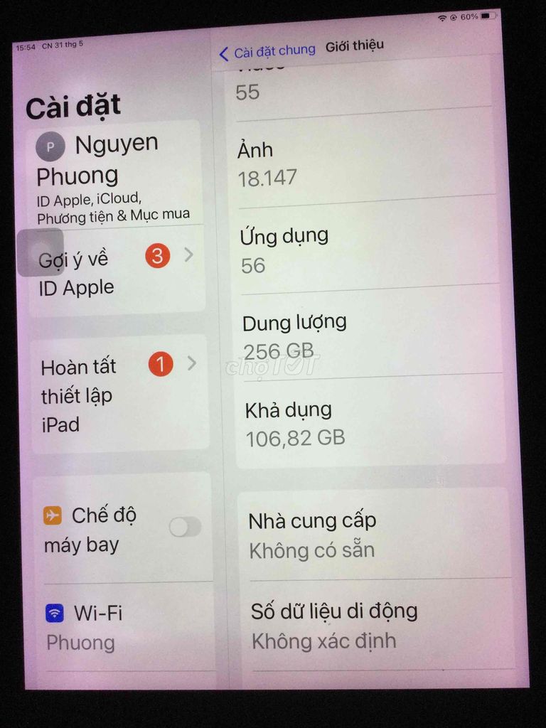Apple iPad Pro 9.7 inch 256GB. Mua bán Máy tính bảng tại Quận Tân Bình Tp Hồ Chí Minh được đăng bởi Hoangkhanh hình 1