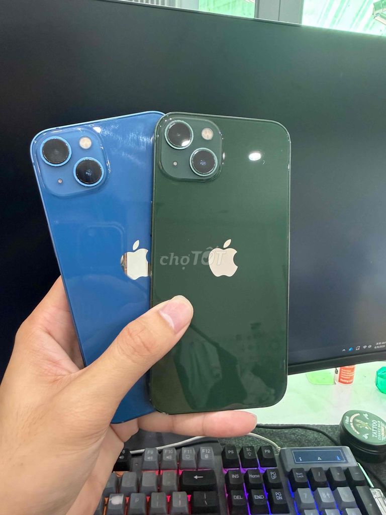 iPhone 13 128GB Xanh Đã sử dụng. Mua bán Điện thoại tại Thành phố Long Xuyên An Giang được đăng bởi NND hình 1