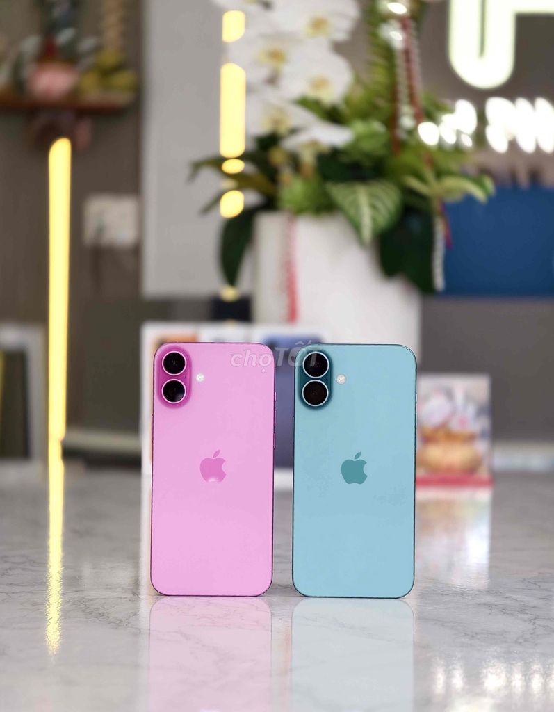 iPhone 16 Plus 128GB Hồng Đã dùng. Mua bán Điện thoại tại Thành phố Cà Mau Cà Mau được đăng bởi Thanh phong  hình 1