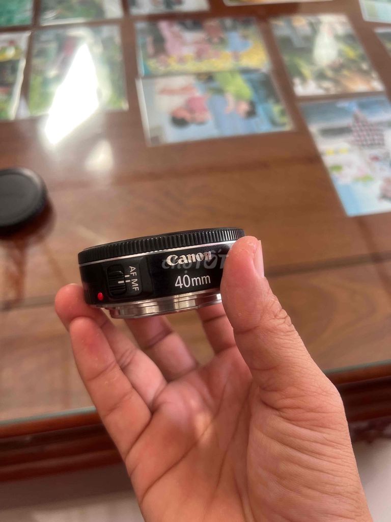 Ống kính Canon EF 40mm f/2.8 STM. Mua bán Máy ảnh, Máy quay tại Huyện Mỏ Cày Bắc Bến Tre được đăng bởi Anh Trai hình 1