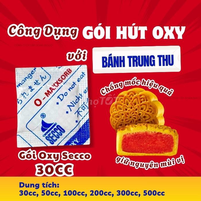 Công dụng gói hút Oxy với bánh trung thu?. Mua bán Đồ ăn, thực phẩm và các loại khác tại Quận 12 Tp Hồ Chí Minh được đăng bởi Công Ty Hút Ẩm Thịnh Phong hình 1