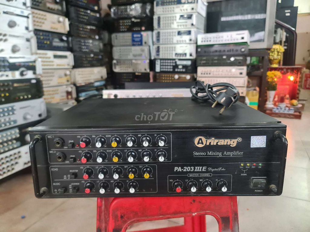 Ampli Arirang Pa 203III E ( 8c/đen/ đen. Mua bán Tivi, Âm thanh tại Quận 3 Tp Hồ Chí Minh được đăng bởi Xuanthuy hình 1