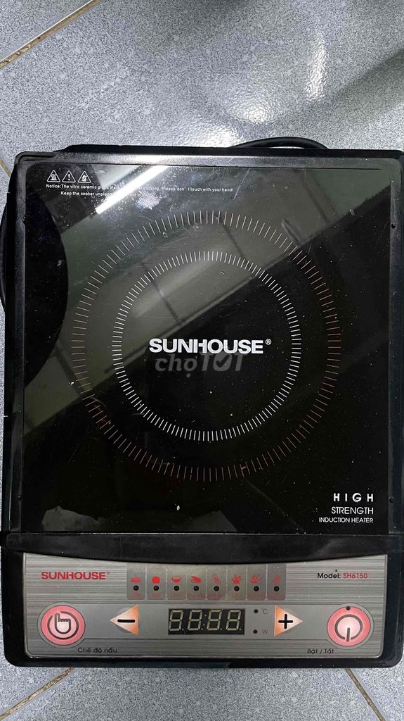 Bếp từ SUNHOUSE SH6150 Đen. Mua bán Bếp, lò, đồ điện nhà bếp tại Quận 8 Tp Hồ Chí Minh được đăng bởi Sugar hình 1