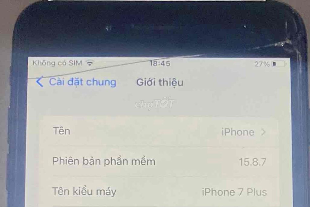 iPhone 7 Plus Đen. Mua bán Điện thoại tại Quận Ngô Quyền Hải Phòng được đăng bởi Lạc Lạc hình 1