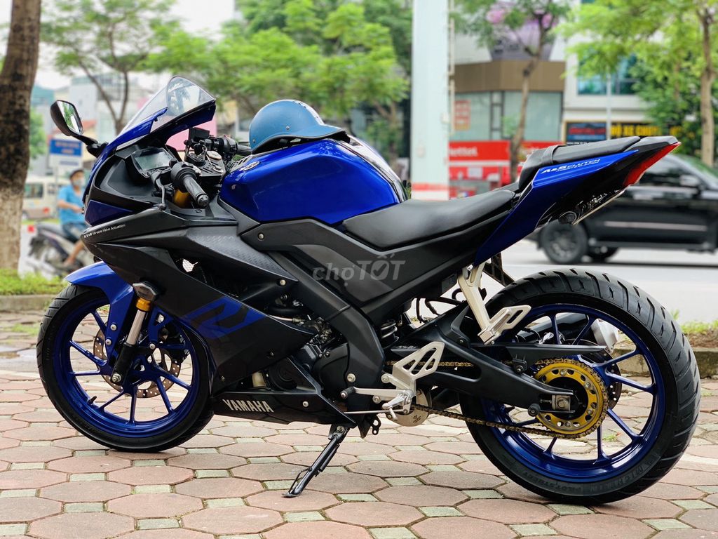 Yamaha R15 V3 Xanh Đen Bản Mới 2023 Biển29 Xe Nhập. Mua bán Xe máy tại Quận Nam Từ Liêm Hà Nội được đăng bởi Trí Thành hình 4