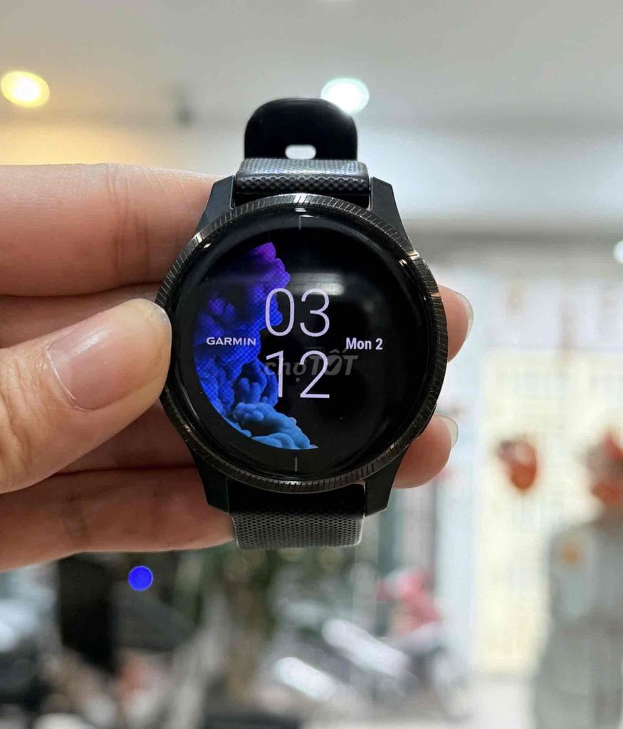 Garmin Venu Đen. Mua bán Thiết bị đeo thông minh tại Quận Đống Đa Hà Nội được đăng bởi Bảo Táo Store hình 1