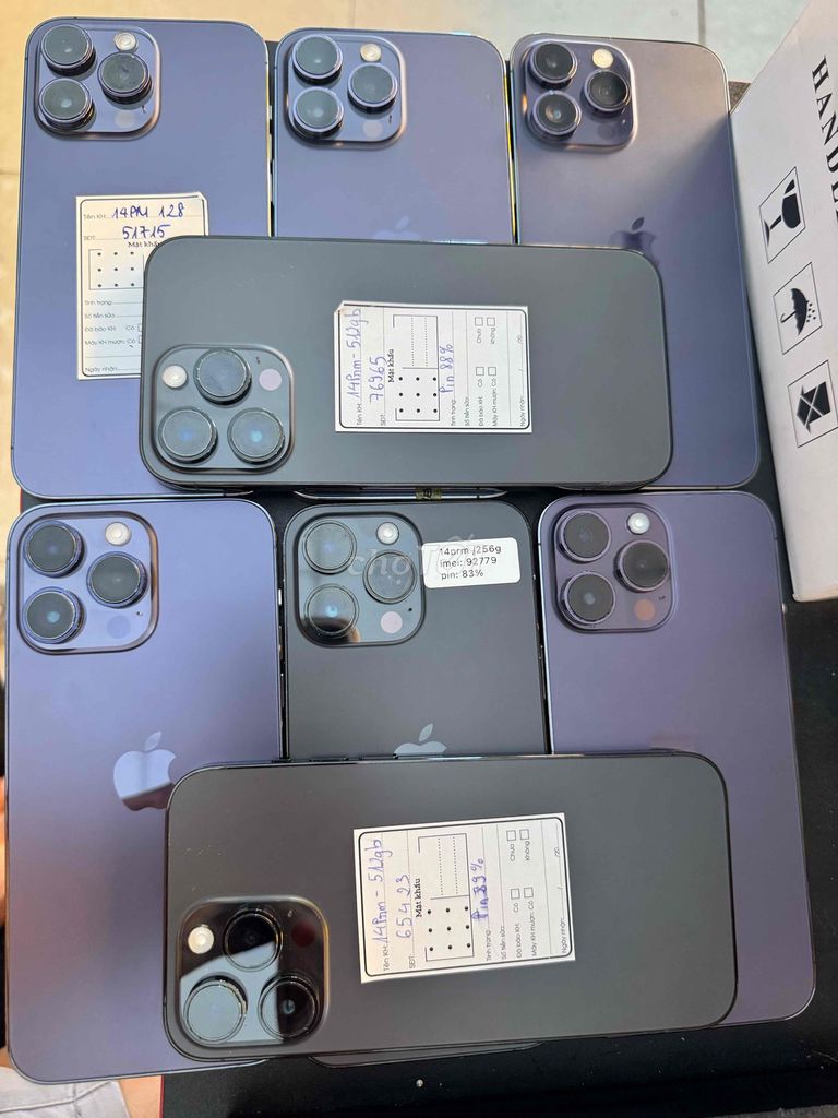 Apple iPhone 14 Pro Max 128-512GB Tím. Mua bán Điện thoại tại Thành phố Thuận An Bình Dương được đăng bởi cầm đồ Hà Minh Tâm  hình 1