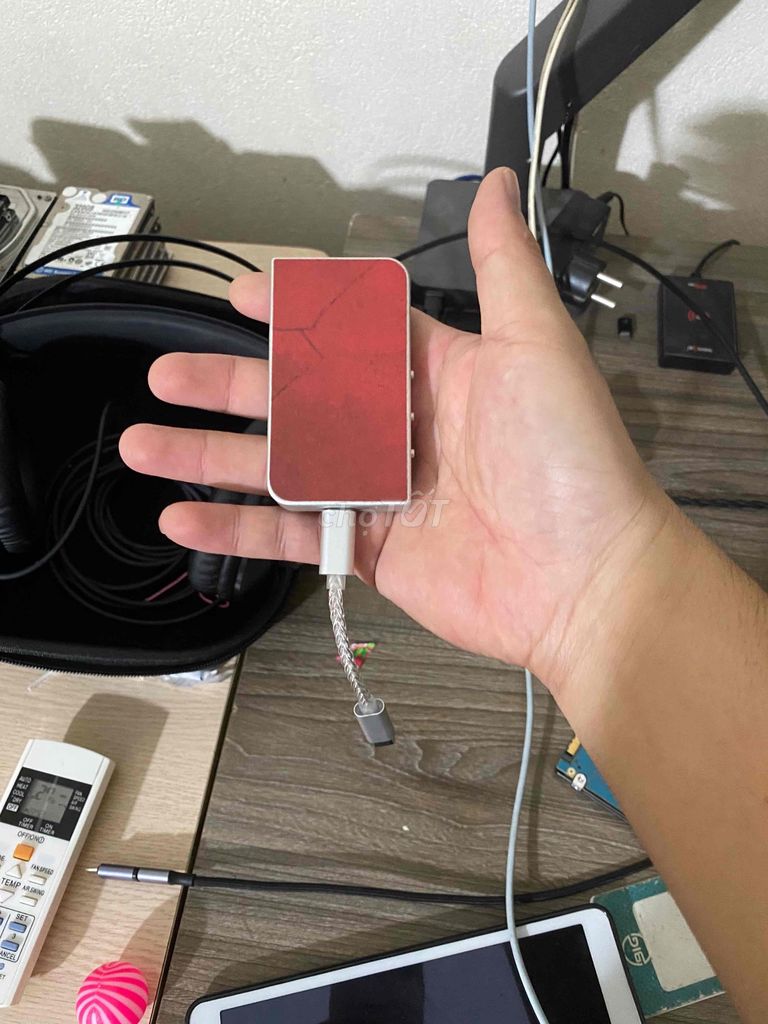 DAC/Amp Jcally AP20 Đỏ. Mua bán Tivi, Âm thanh tại Quận Bắc Từ Liêm Hà Nội được đăng bởi Dũng hình 1