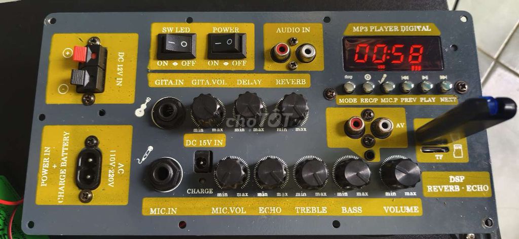 Mạch loa kéo 2 kênh Karaoke Reverb Delay Echo. Mua bán Tivi, Âm thanh tại Thành phố Mỹ Tho Tiền Giang được đăng bởi toàn thắng hình 1