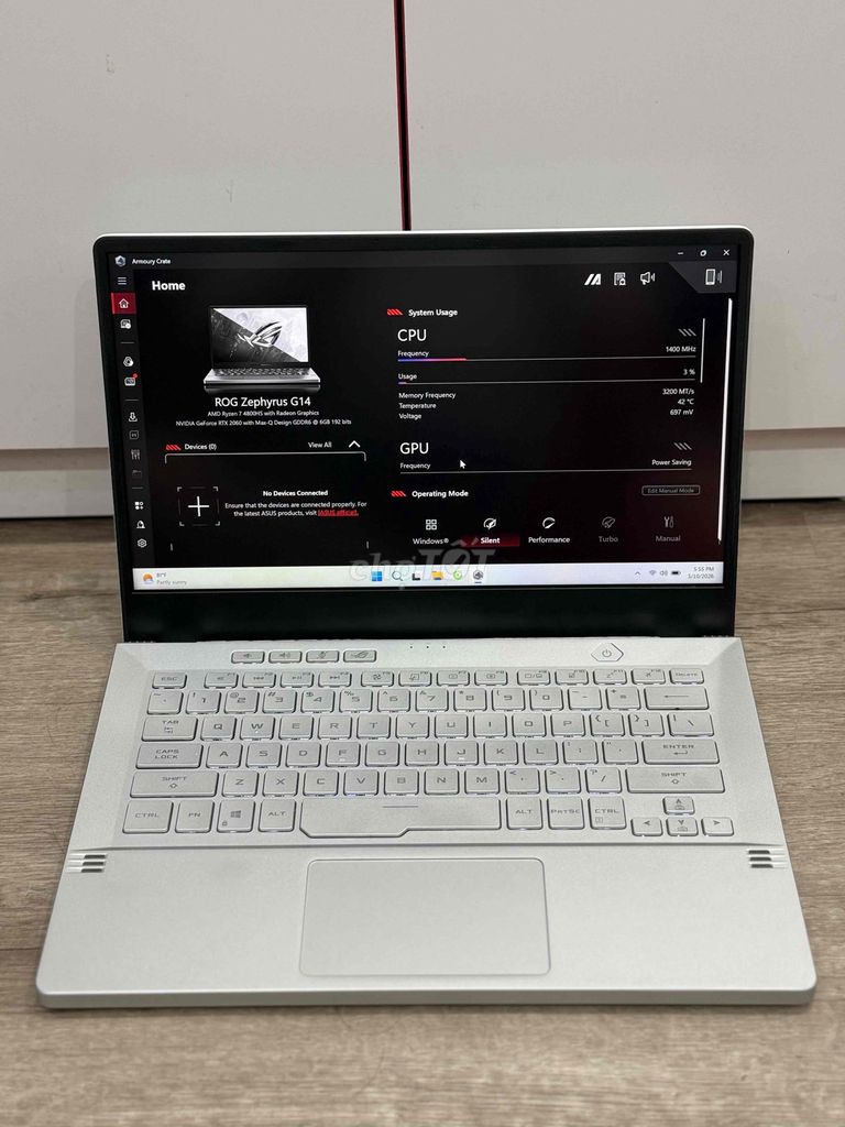 Zephyrus G14 Ryzen 7-4800H 14 inch 16GB/512 2060. Mua bán Laptop tại Quận Đống Đa Hà Nội được đăng bởi Phan Trường Giang hình 1