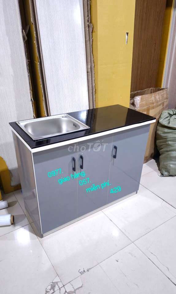 Tủ bếp nhựa 1m05cm .mini90