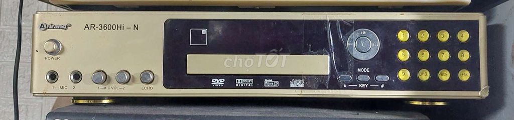 Đầu DVD Karaoke Arirang AR-3600Hi-N Vàng đồng. Mua bán Tivi, Âm thanh tại Quận Tân Phú Tp Hồ Chí Minh được đăng bởi Trinh Phong hình 1