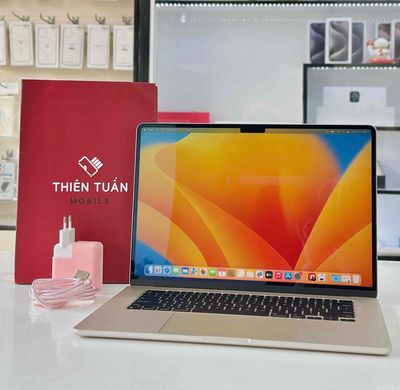 MacBook Air M2 15 inch Starlight – 99% Sạc 85 Lần. Mua bán Laptop tại Thành phố Thủ Đức Tp Hồ Chí Minh được đăng bởi Thiên Tuấn Mobile 