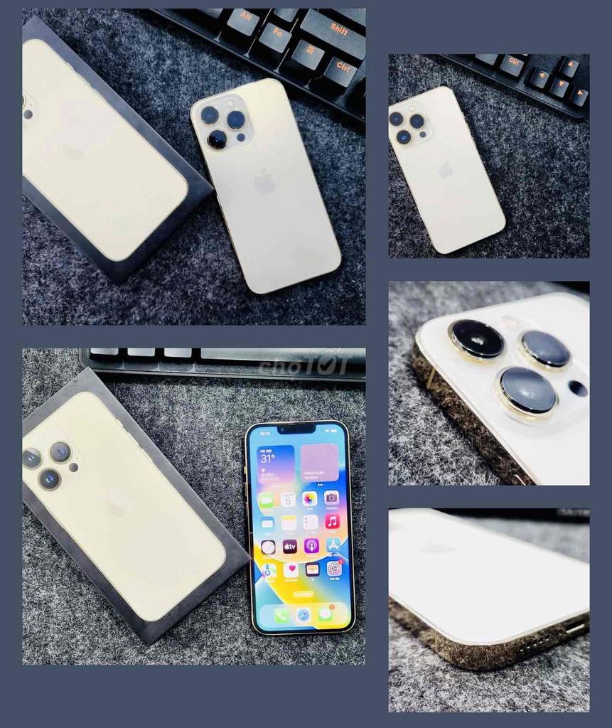 iPhone 13 Pro 256Gb Gold FULLBOX APPLE 2025. Mua bán Điện thoại tại Quận 10 Tp Hồ Chí Minh được đăng bởi iStockHCM hình 1