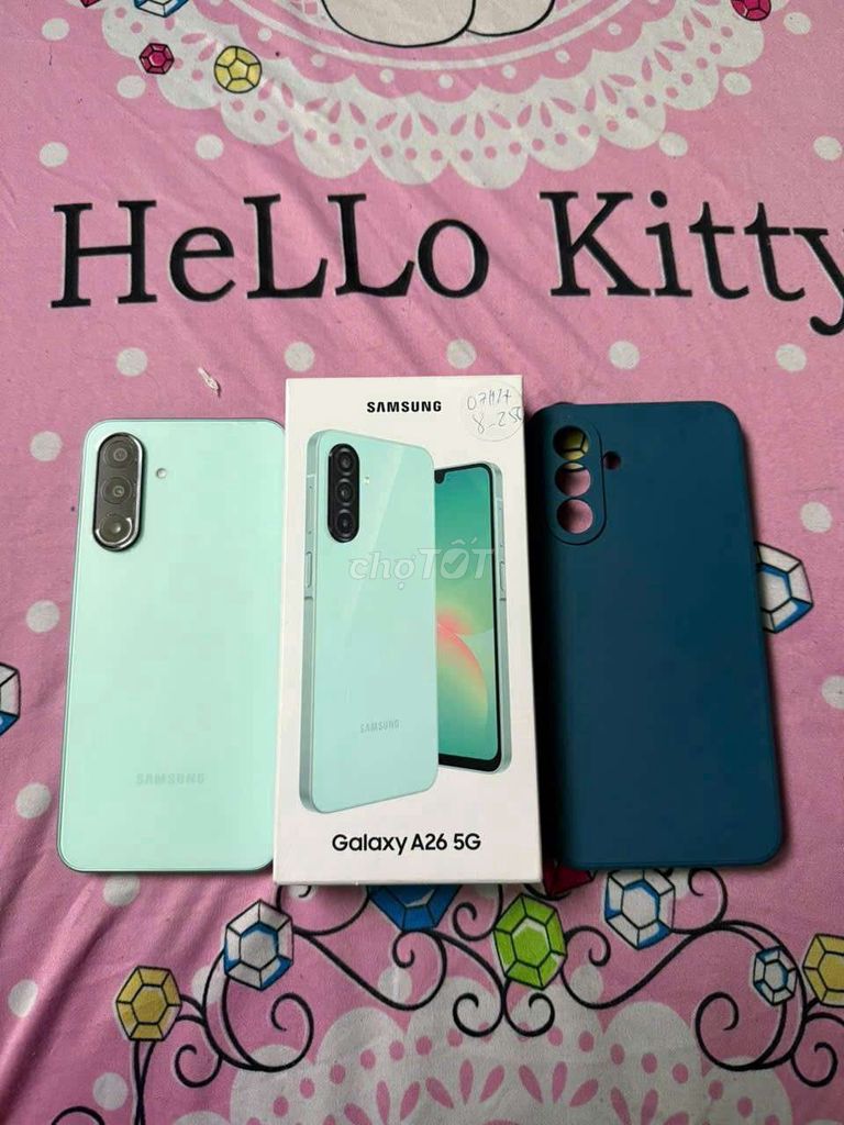 Samsung Galaxy A26 5G Xanh ngọc Ram 8/256. Mua bán Điện thoại tại Quận 8 Tp Hồ Chí Minh được đăng bởi Cao Lợi Hưng hình 1