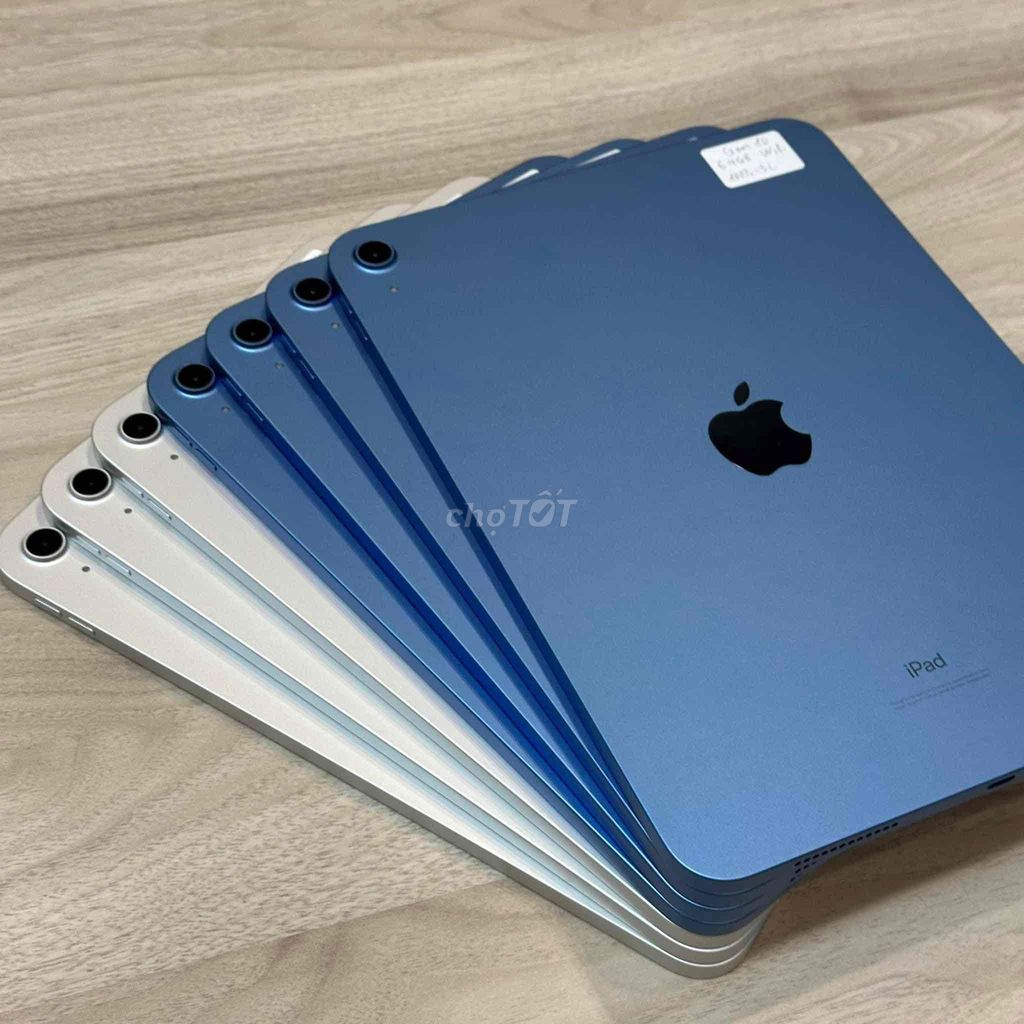 iPad Gen 10 64Gb Wifi siêu lướt pin 100% sạc 1 lân