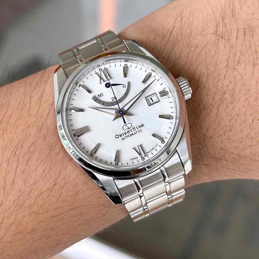 Orient Star RE-AU0006S00B Trắng Nam. Mua bán Đồng hồ tại Huyện Thuỷ Nguyên Hải Phòng được đăng bởi Phạm Công Đồng Hồ Cổ  hình 1