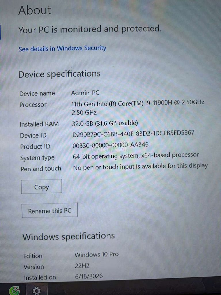 PC mini i9  11900H / Ram 32GB/ssd NVME 512G. Mua bán Máy tính để bàn tại Thành phố Biên Hòa Đồng Nai được đăng bởi May tinh sieu re hình 1