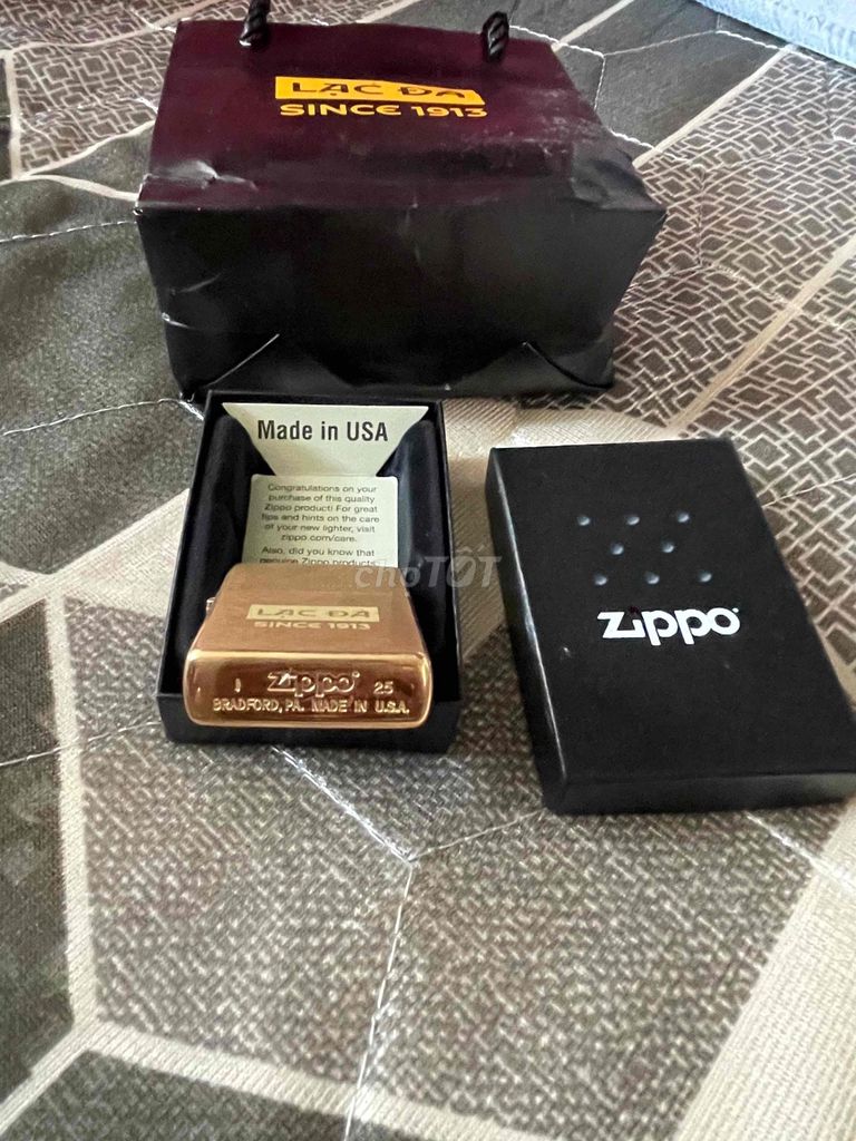 Zippo Đồng 2025 New. Mua bán Đồ sưu tầm, đồ cổ tại Huyện Cầu Kè Trà Vinh được đăng bởi Thiên hình 1