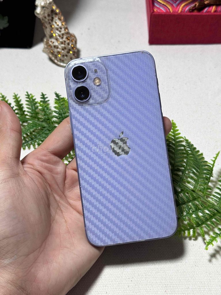 iPhone 12 mini 128GB Tím Đã sử dụng. Mua bán Điện thoại tại Quận 12 Tp Hồ Chí Minh được đăng bởi Vintage Si Nhật 2hand hình 1