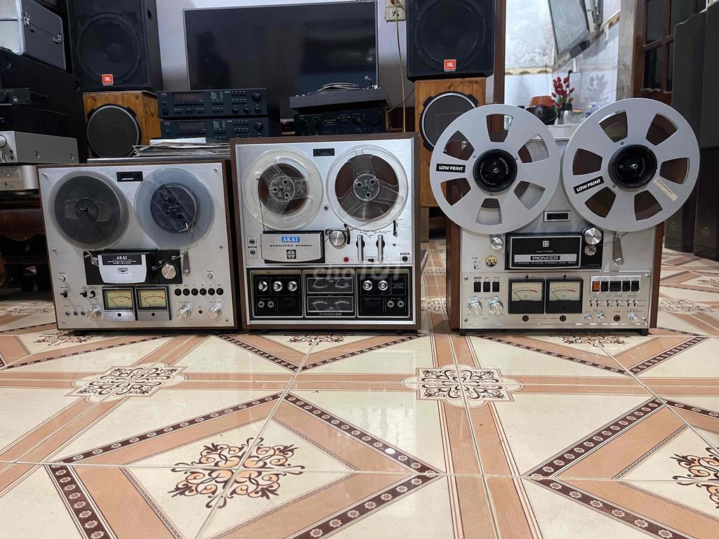 Đầu băng cối AKAI và PIONEER hàng bãi.