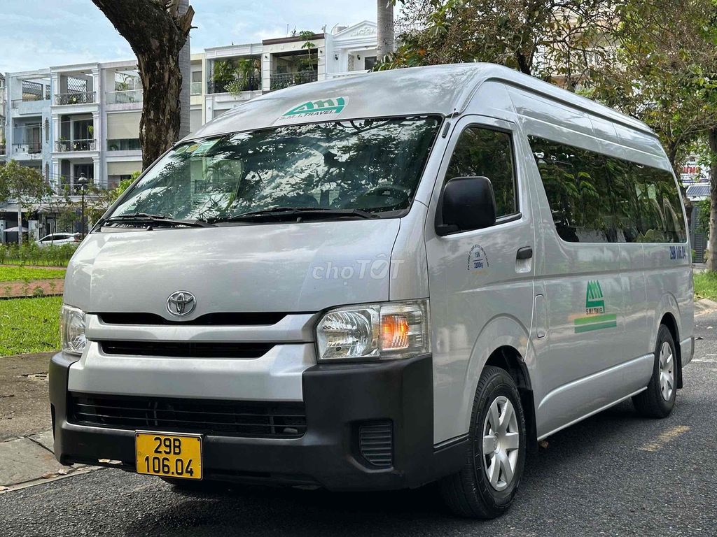 Toyota Hiace 2014 máy dầu - Xe đưa đón chuyên gia. Mua bán Ô tô tại Quận Bình Tân Tp Hồ Chí Minh được đăng bởi Xe Cũ Giá Tốt Bình Tân hình 2