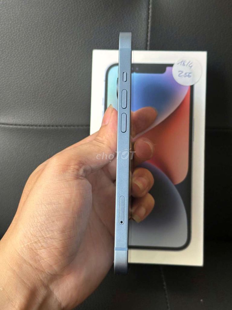 Apple iPhone 14 256GB Xanh VN/A bh/6/2026. Mua bán Điện thoại tại Quận 10 Tp Hồ Chí Minh được đăng bởi Sangdidong hình 1