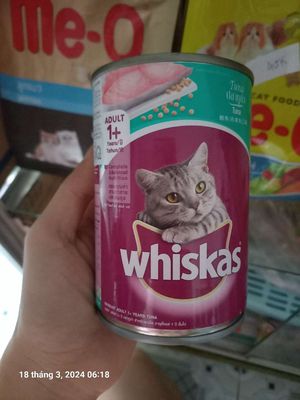 Pate whiskas cho mèo lon 400g