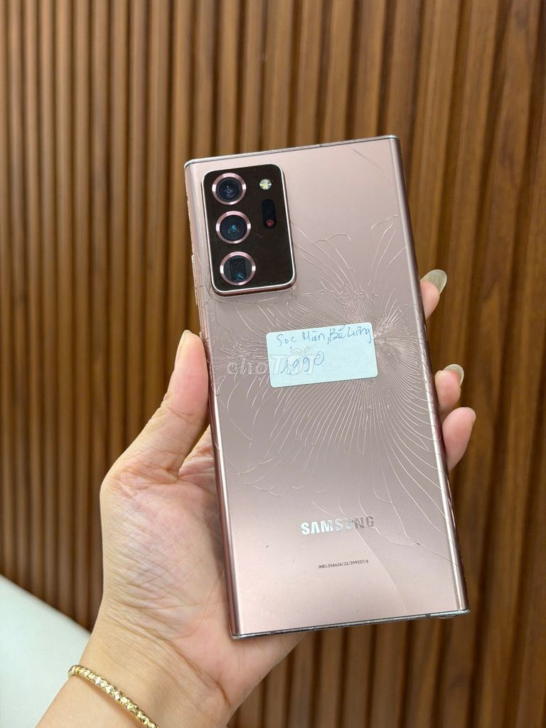 Samsung Note 20 Ultra 128GB Gold Sọc Màn Thanh Lý. Mua bán Điện thoại tại Quận Gò Vấp Tp Hồ Chí Minh được đăng bởi Võ Tấn Vui  hình 1