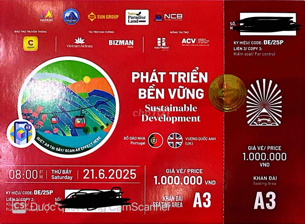 Pass gấp 4 vé pháo hoa Đà Nẵng - DIFF 2025 giá rẻ