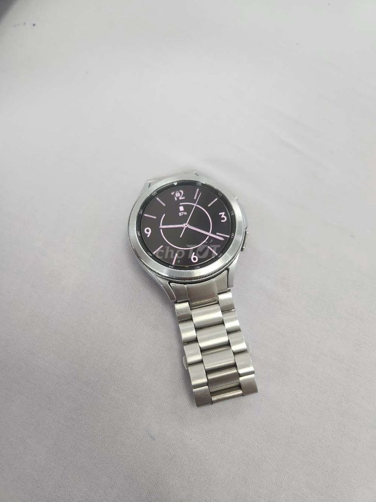 Samsung Smart Watch 4 Classic 46mm Bạc. Mua bán Thiết bị đeo thông minh tại Quận Phú Nhuận Tp Hồ Chí Minh được đăng bởi k ba năm bảy bảy chín chín bảy ko ko hình 1