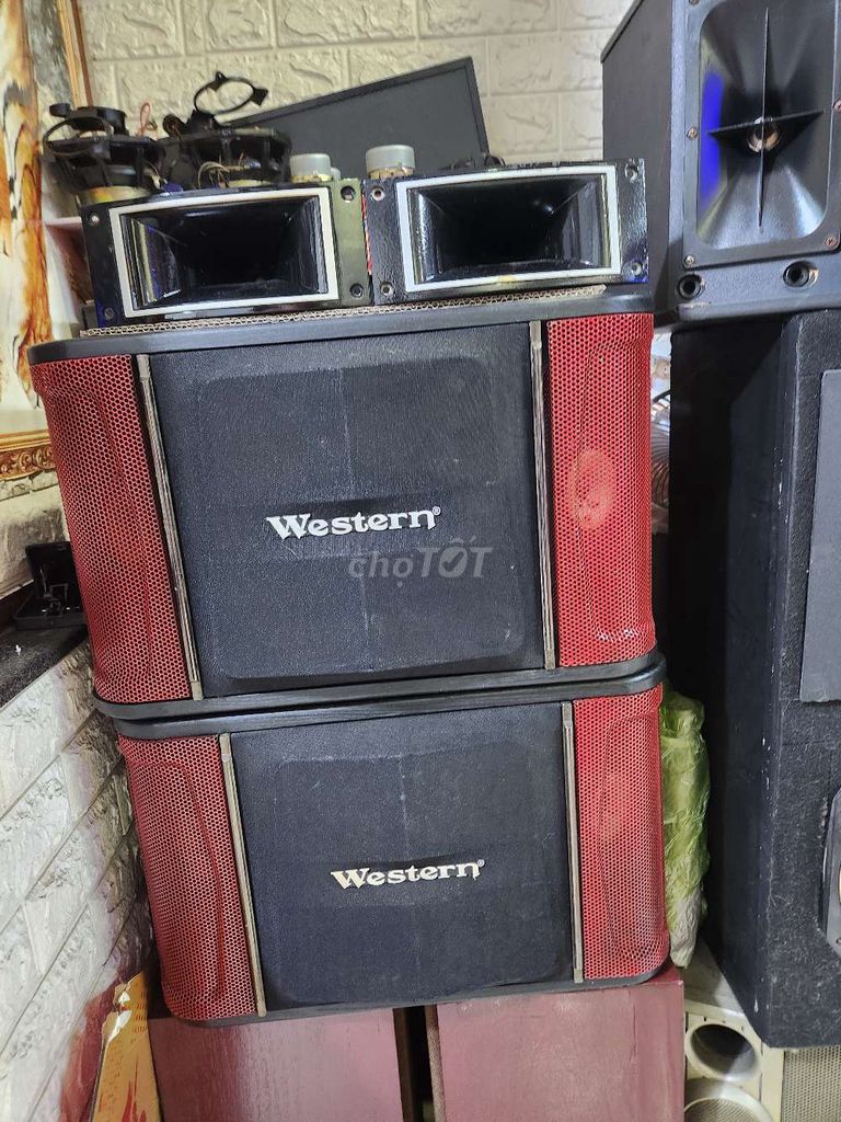 Loa Western chính hãng bass 25cm zin.. . Mua bán Tivi, Âm thanh tại Quận Phú Nhuận Tp Hồ Chí Minh được đăng bởi Long audio hình 1