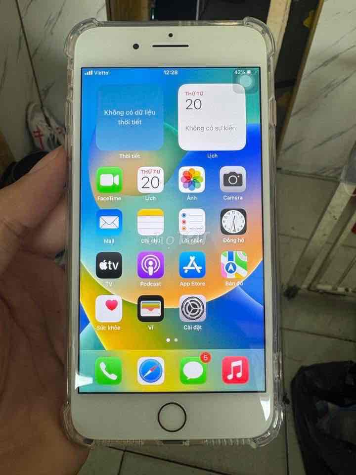 Apple iPhone 8 Plus 64GB Vàng Lock. Mua bán Điện thoại tại Huyện Trảng Bàng Tây Ninh được đăng bởi Pixel hình 1
