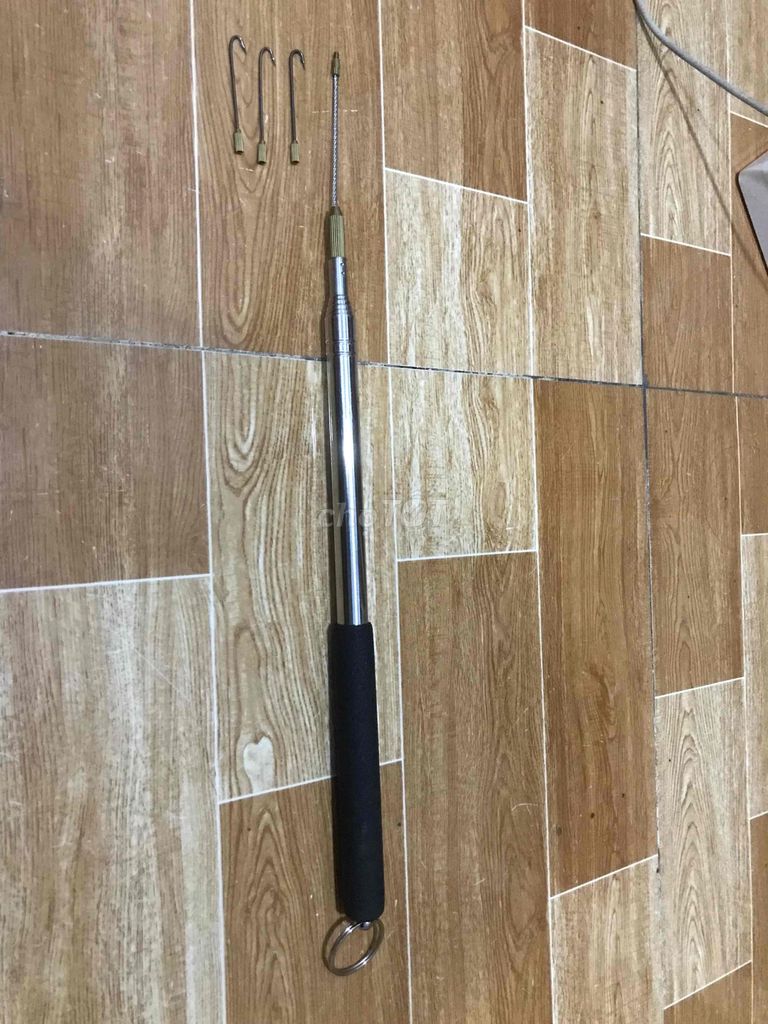Cần câu lươn Inox 304 gấp gọn 25cm. Mua bán Đồ thể thao, Dã ngoại tại Huyện Tân Phước Tiền Giang được đăng bởi Đồ Nhà Không Dùng hình 1