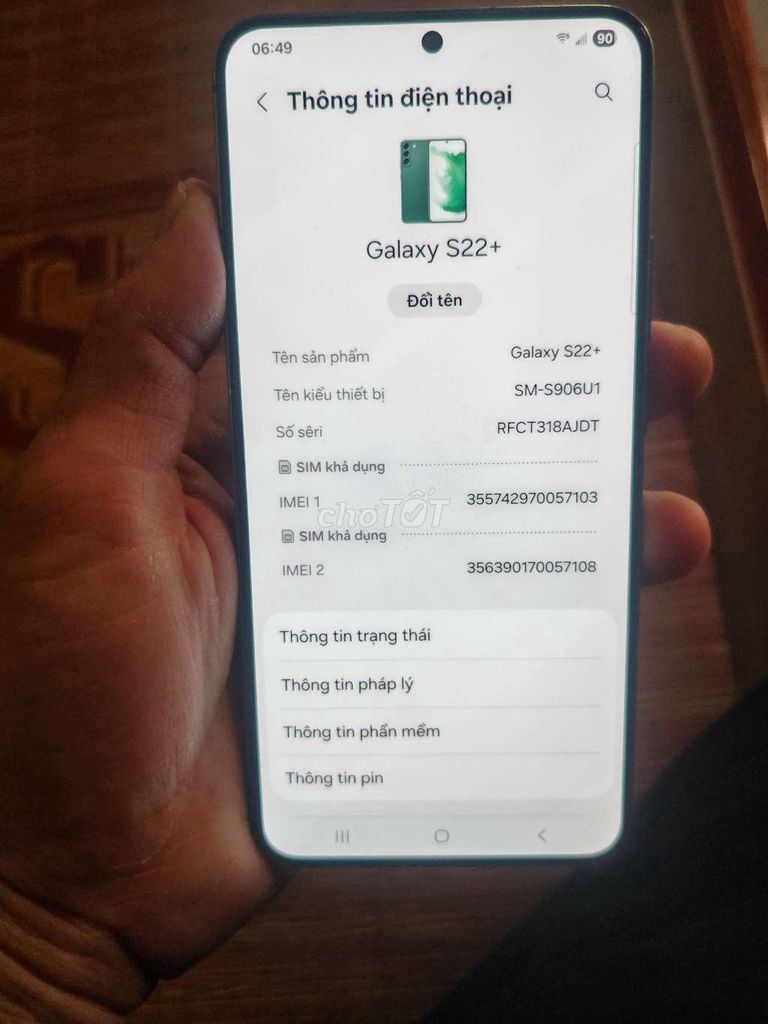 samsung s22 plus bán nhanh . Mua bán Điện thoại tại Quận Hà Đông Hà Nội được đăng bởi nguyen huogn hình 1