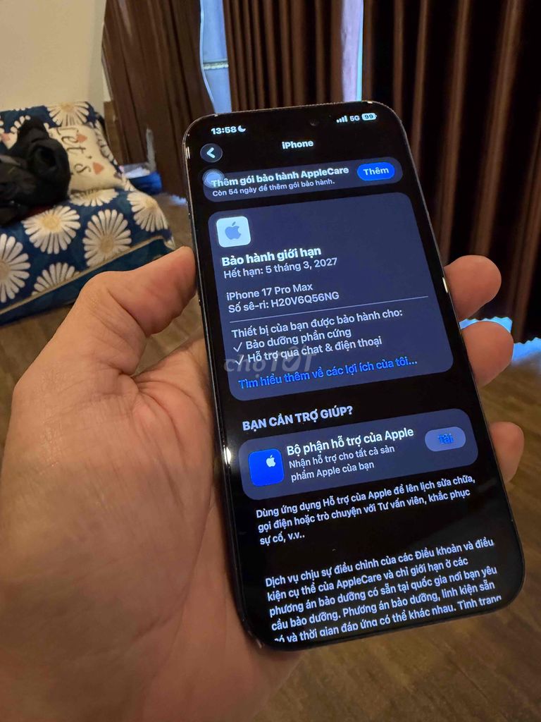 Apple iPhone 17 Pro Max 256GB Xanh Như mới. Mua bán Điện thoại tại Thành phố Đà Lạt Lâm Đồng được đăng bởi Nguyễn Scoopy hình 1